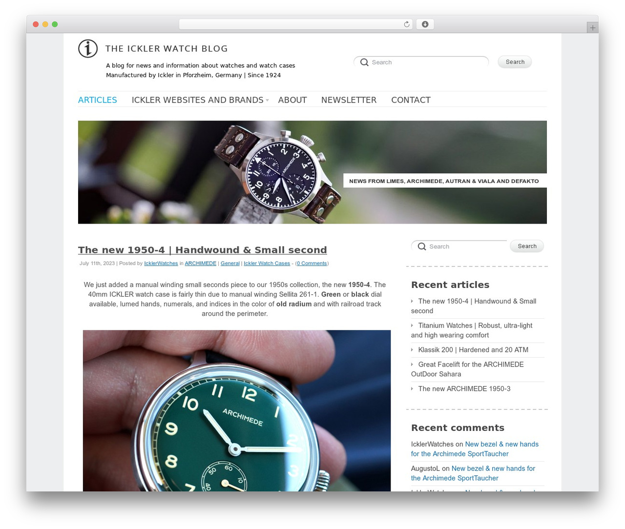 Delicate WordPress theme - icklerwatchblog.com Delicate WordPress theme - icklerwatchblog.com
