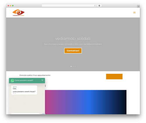 Page generator pro WordPress plugin - vediamocisolidali.it