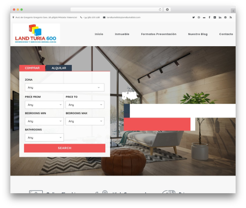 dunk WordPress theme - landturia600.com