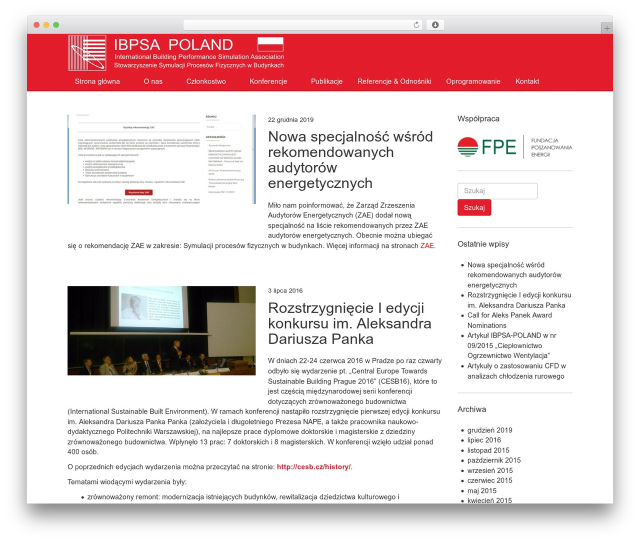 Future WordPress theme - ibpsa-poland.org Future WordPress theme - ibpsa-poland.org