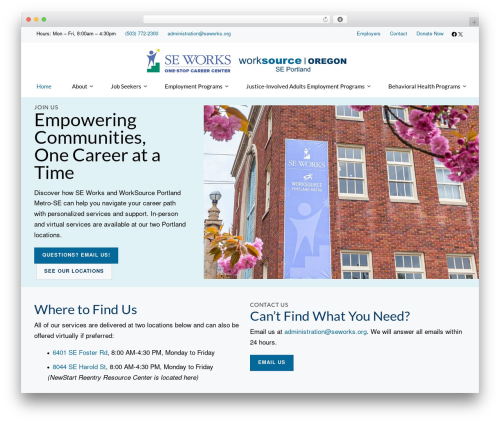 GeneratePress WordPress theme - seworks.org