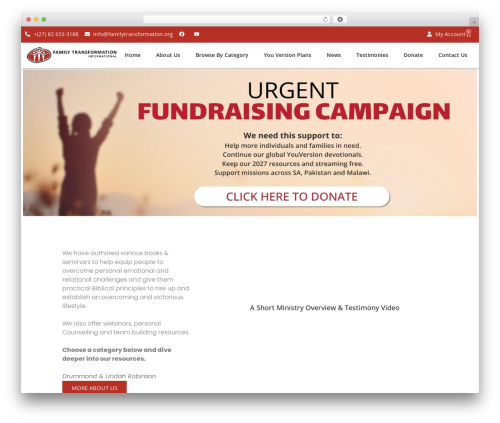 Embedpress pro WordPress plugin - familytransformation.org
