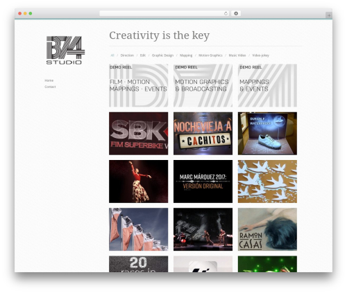 Infinity WordPress theme - ib74studio.com