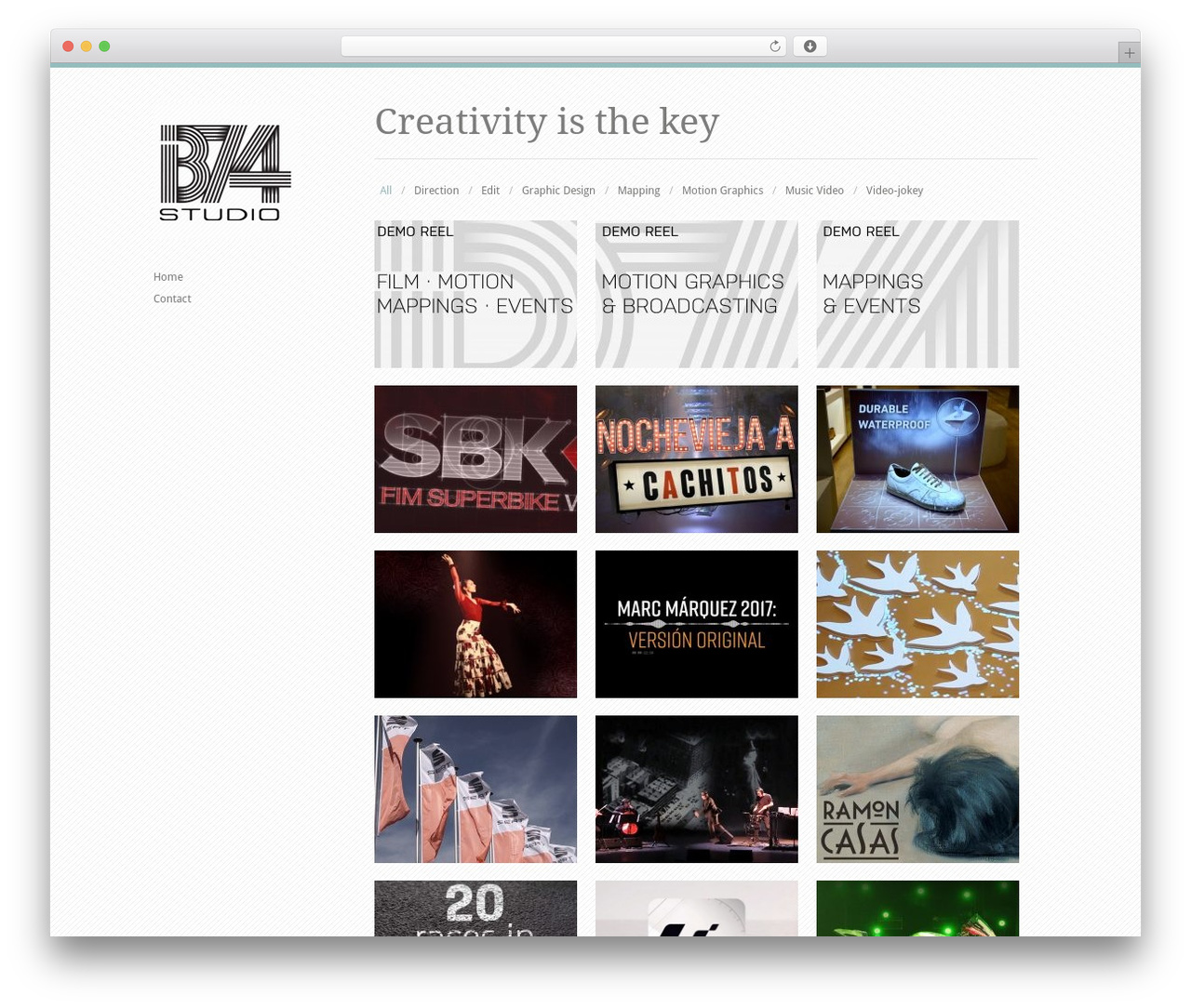 Infinity WordPress theme - ib74studio.com