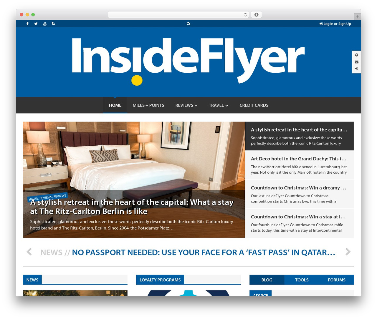 InsideFlyer WordPress theme - insideflyer.com InsideFlyer WordPress theme - insideflyer.com