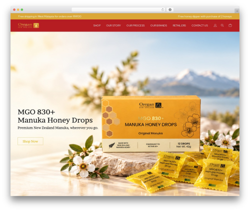 Nyla theme WordPress - oregannewzealand.com.my