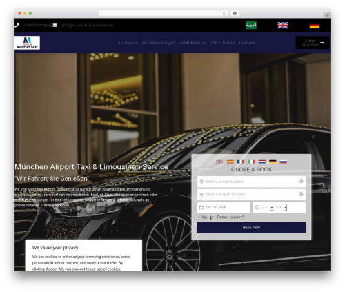 Easytaxioffice WordPress plugin - munich-airport-taxi.de
