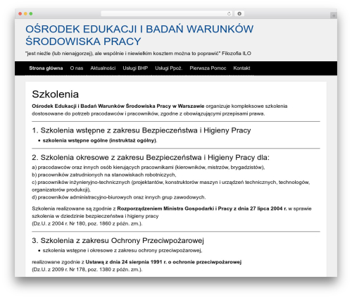 Theme WordPress Stp Accessibility - bhpie.pl