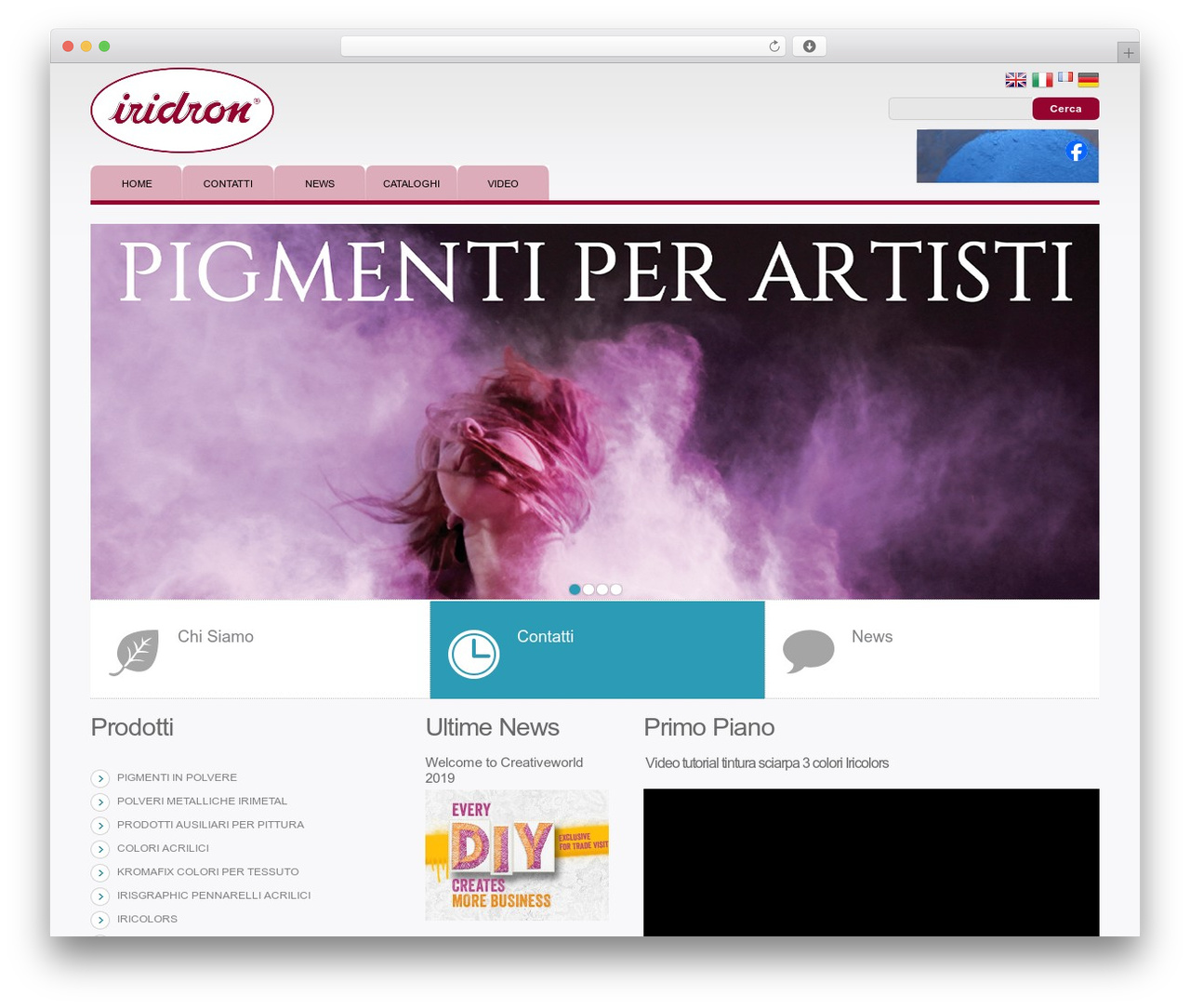 WordPress Theme 1322 WordPress theme design - iridron.it
