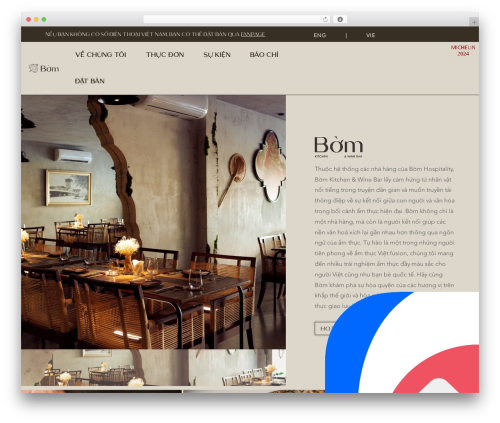 Dondivi builder WordPress plugin - bomkitchen.com
