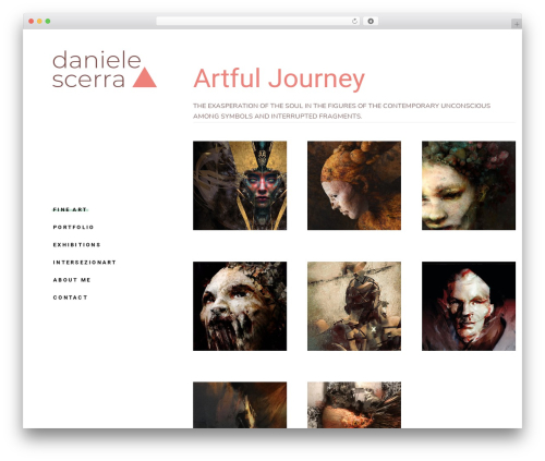 WordPress website theme Maree - danielescerra.com