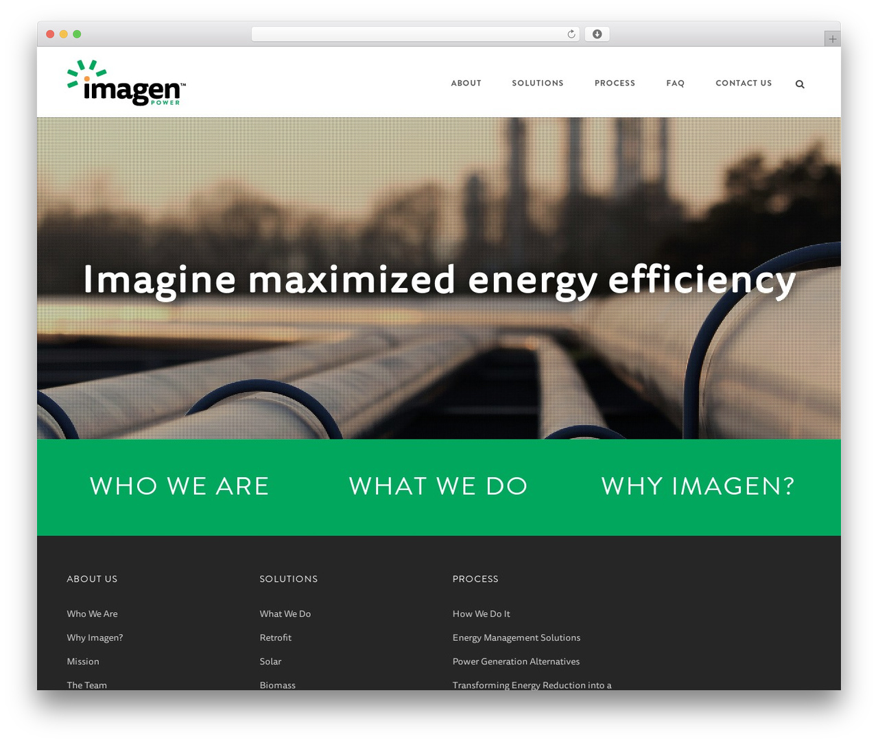 Aperio WordPress theme - imagenpower.com