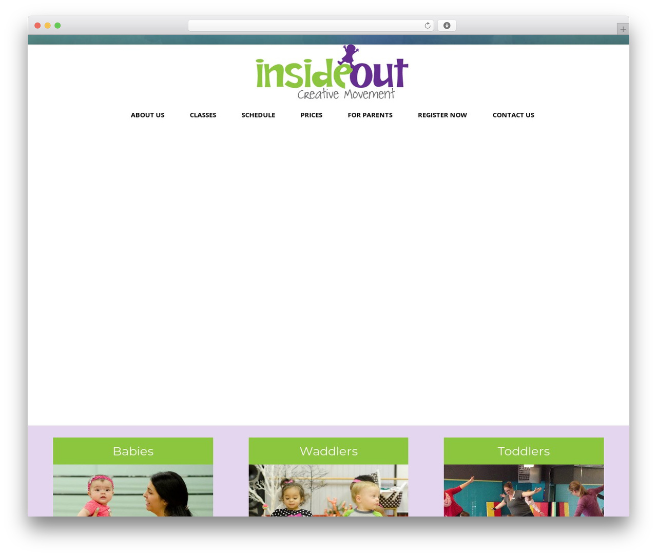 Cumulo WordPress theme - insideoutmove.com