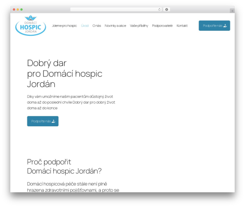 Divi WordPress theme - dobrydar.cz