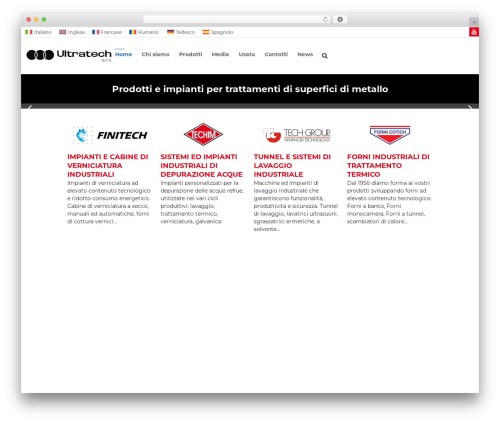 Hello Elementor theme WordPress - ultratechgroup.it