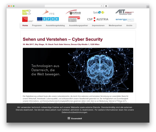 Innovative WordPress theme - ikt.wien