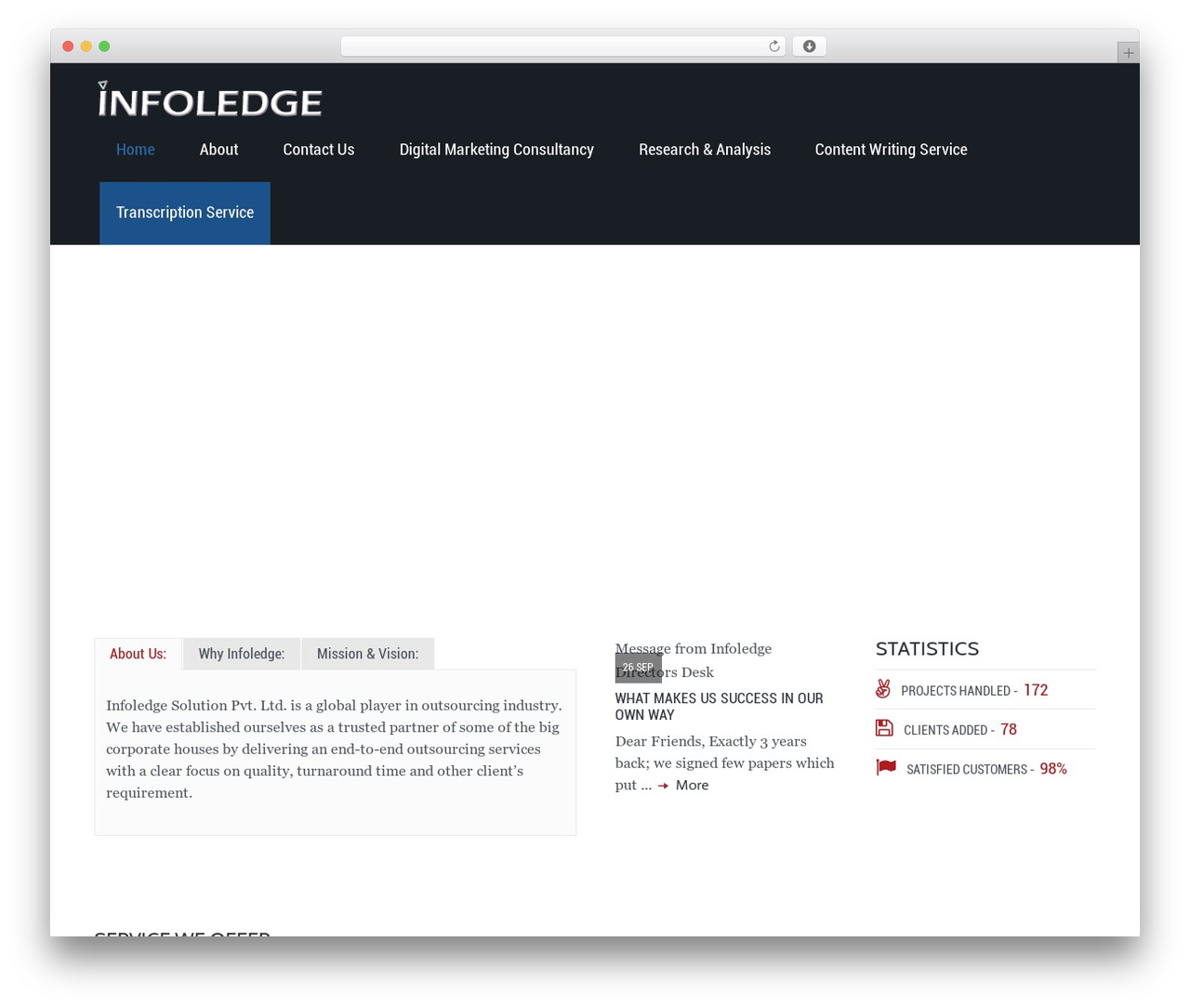 Kause theme WordPress - infoledgesolution.com Kause theme WordPress - infoledgesolution.com