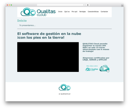 Kronos WP theme WordPress - qualitascloud.com