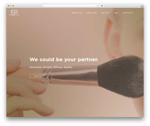 Lambda WordPress theme - incosphar.com
