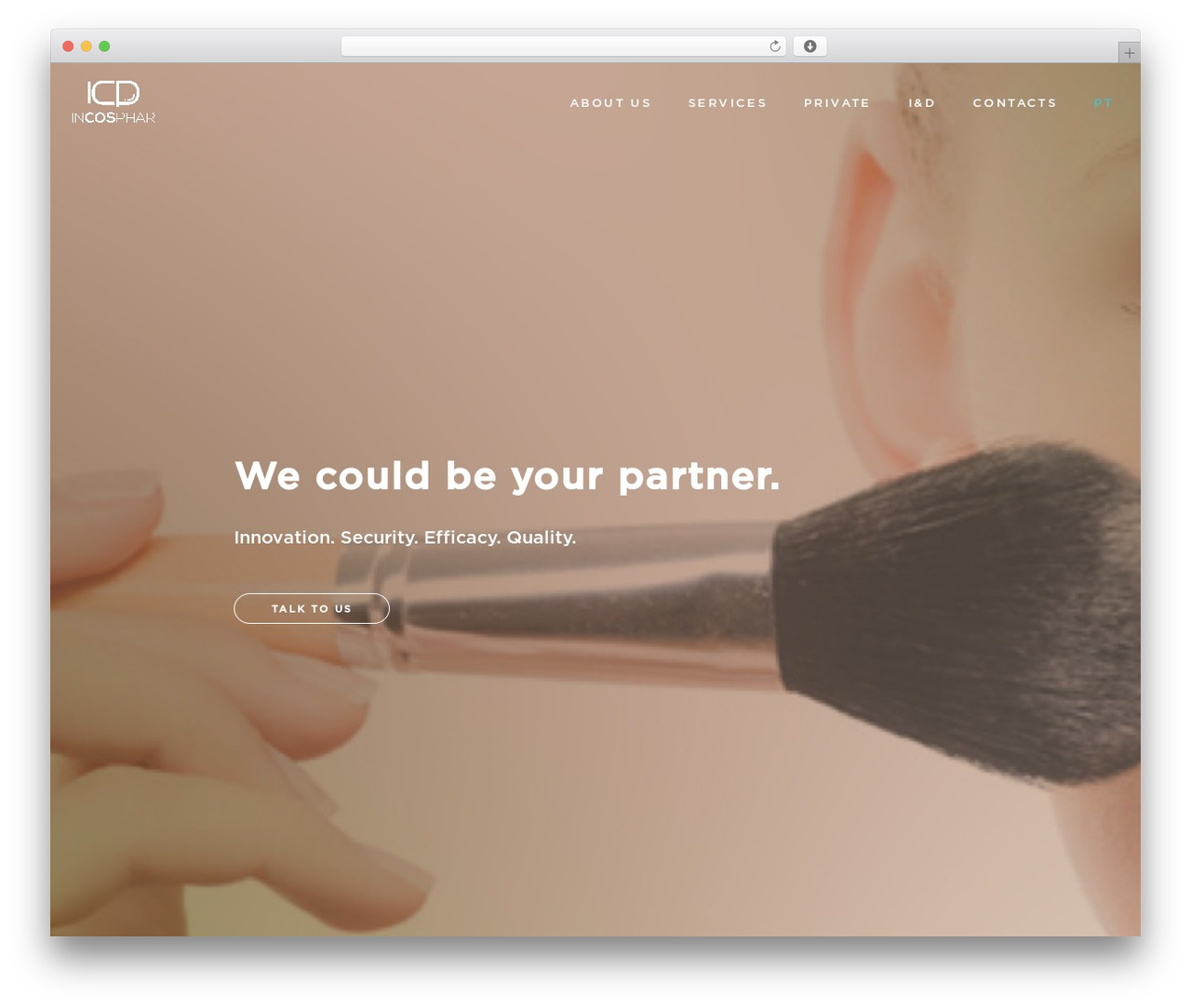 Lambda WordPress theme - incosphar.com