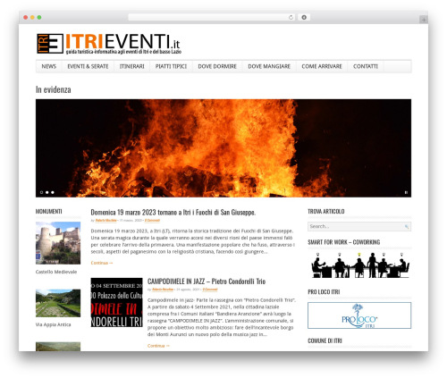 PressWork WP theme - itrieventi.it