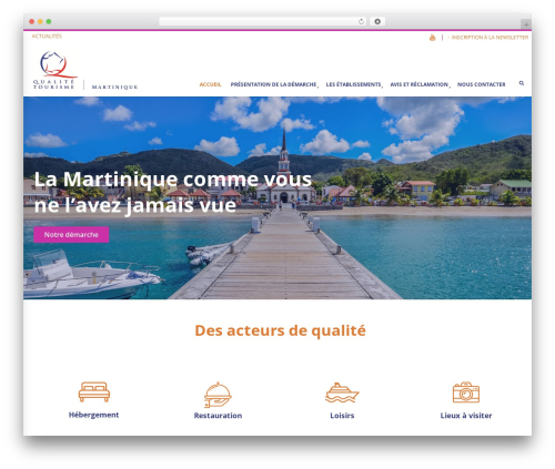 Theme WordPress Blaszok - qualitetourismemartinique.fr