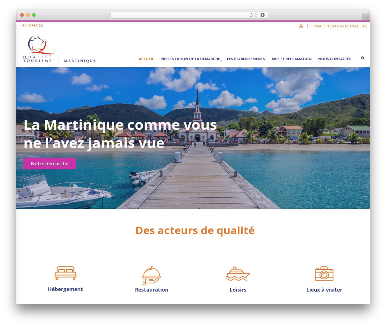 Theme WordPress Blaszok - qualitetourismemartinique.fr