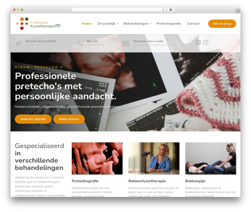 Theme WordPress Physio-qt - hetcentrumfysiotherapie.nl
