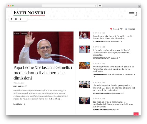 Themify Ultra WordPress theme - www.fattinostri.it