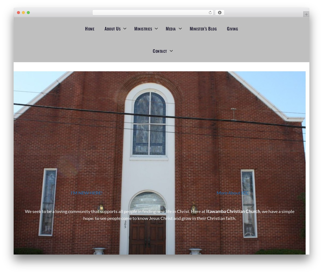 WordPress theme Unity - itawambachristianchurch.org WordPress theme Unity - itawambachristianchurch.org