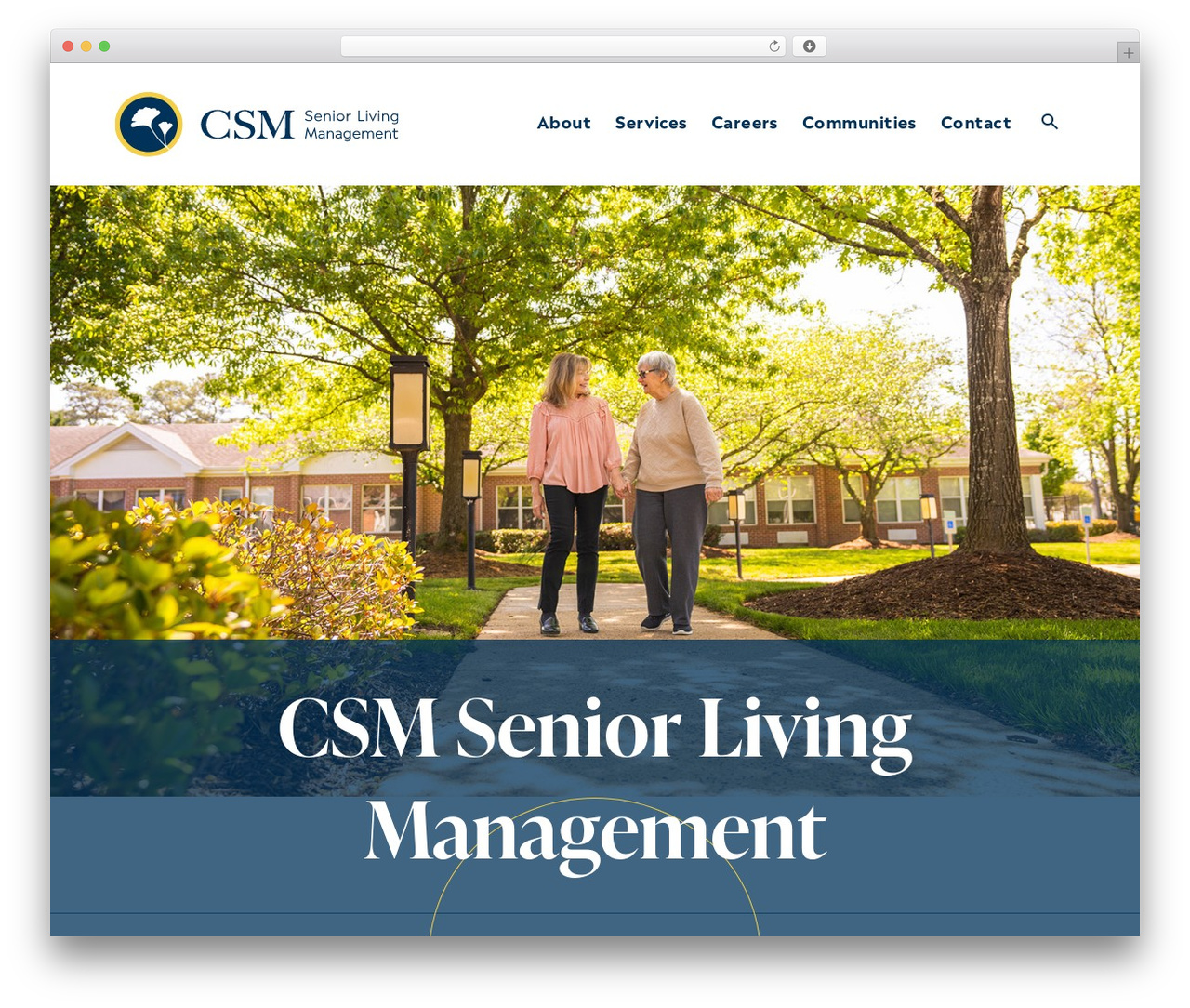WordPress theme CSM Theme - csmmanagement.com