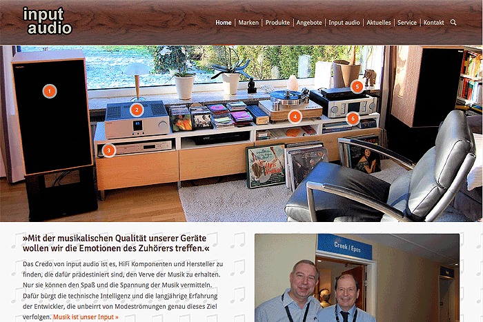 WordPress theme Inputaudio by ExusuDesign