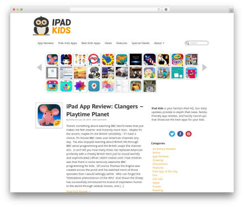 Pagelines customize WordPress plugin - ipadkids.com
