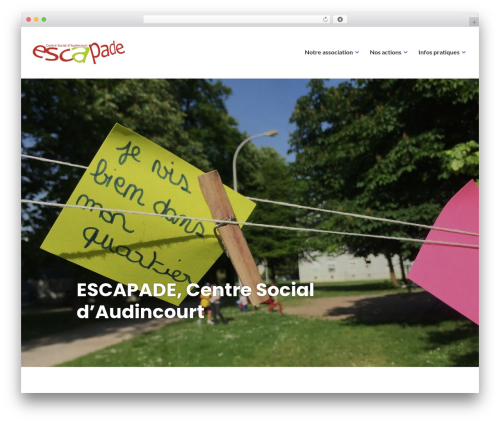 Google maps WordPress plugin - centresocialescapade.fr