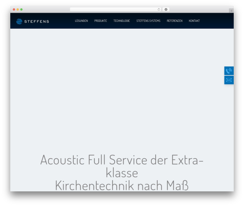 WordPress theme Steffens Systems - steffens-systems.de