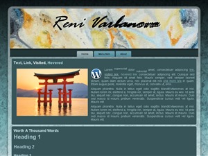 WordPress theme VFinal1