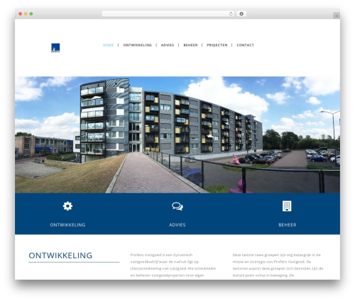 WP Suarez theme WordPress - proferovastgoed.nl