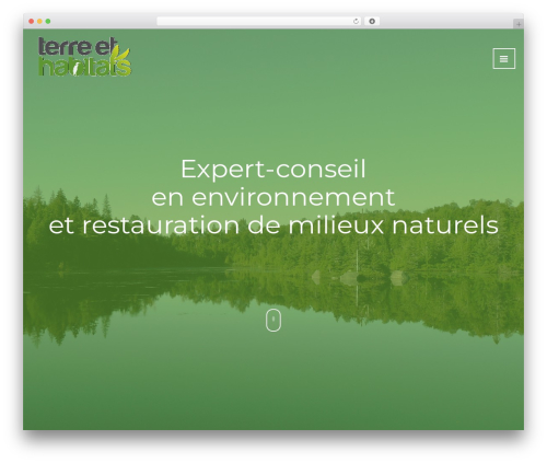 Endless WordPress theme - terreethabitats.com