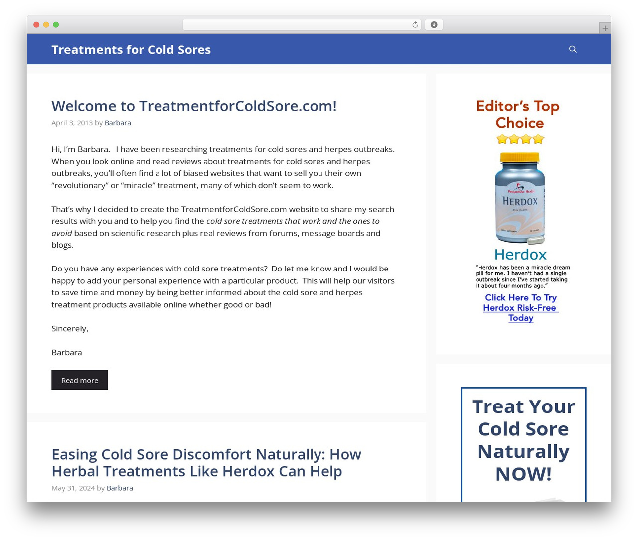 GeneratePress WordPress theme - treatmentforcoldsore.com GeneratePress WordPress theme - treatmentforcoldsore.com