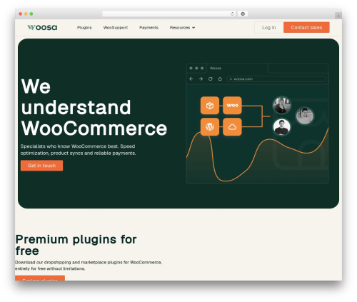 Hello Elementor WordPress ecommerce theme - www.woosa.com