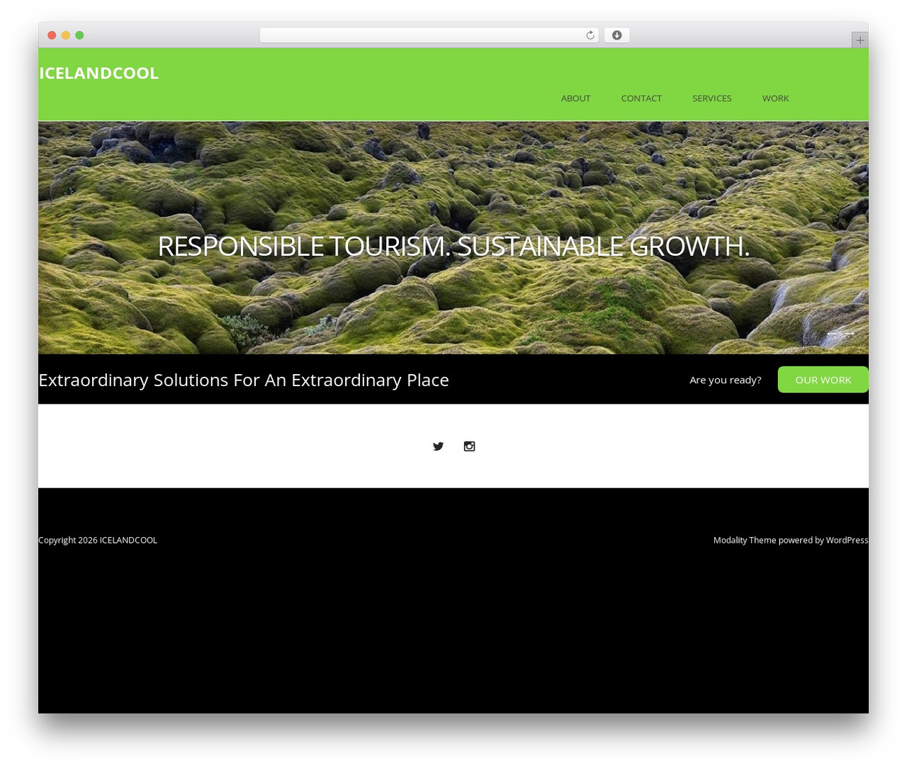 Modality Pro theme WordPress - icelandcool.com