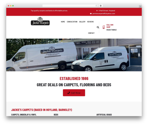 securtv WordPress theme - jackiescarpets.co.uk