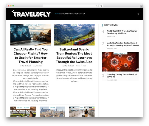 SmartMag WordPress theme - travelandfly.net