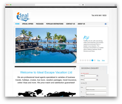 Simple Booking Form (simple-booking-form-wordpress-plugin) free WordPress plugin - idealescape.ca Simple Booking Form (simple-booking-form-wordpress-plugin) free WordPress plugin - idealescape.ca