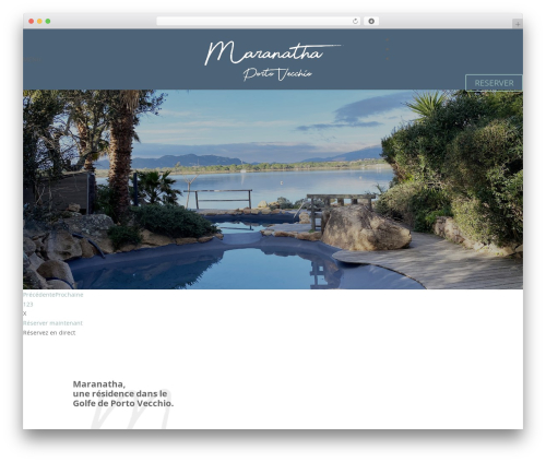 WordPress theme Divi - maranathacorse.com