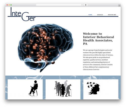 WordPress theme Enterprise Pro Theme - integeraz.com