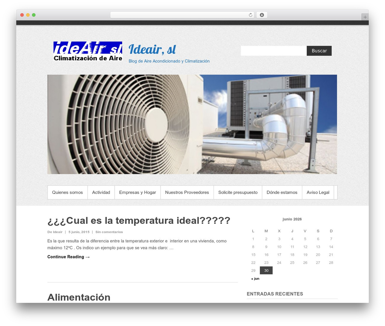 WordPress theme Simple Catch - ideair.es WordPress theme Simple Catch - ideair.es