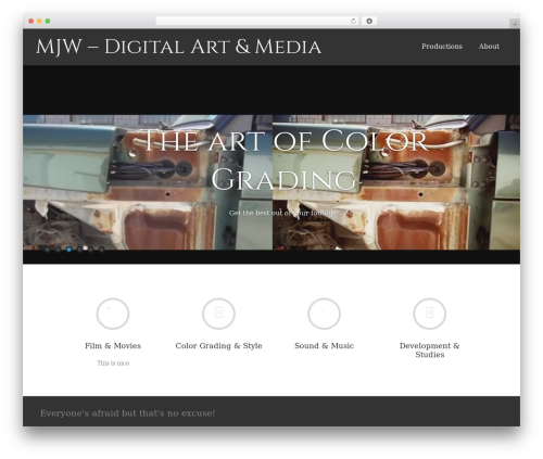 Asteria Lite WP theme - footage2edit.com