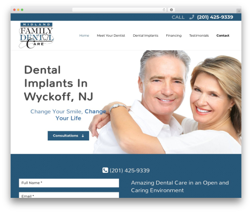 Implants WordPress theme - dentalimplantswyckoff.com