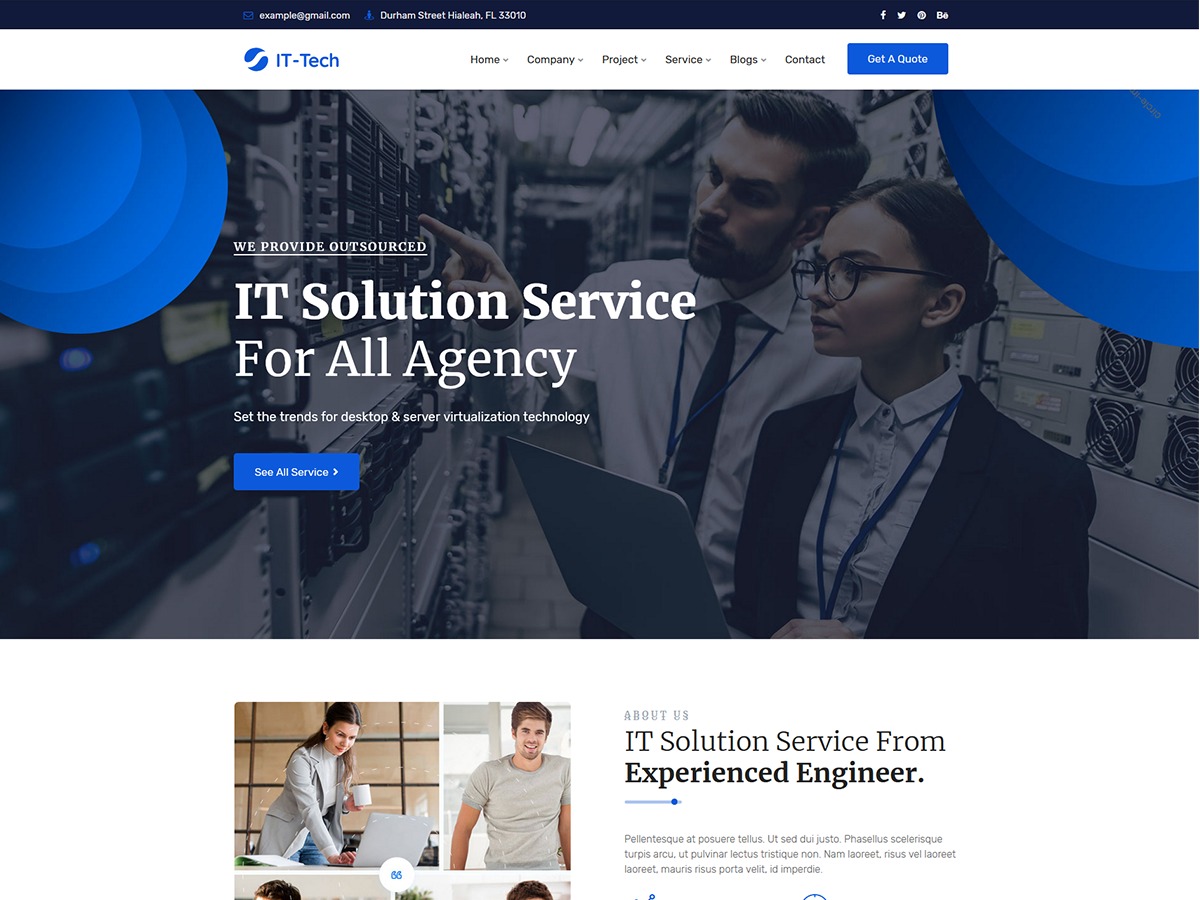 ittech WordPress theme ittech WordPress theme